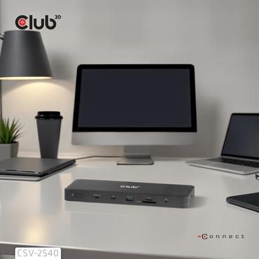 CLUB3D CSV-2540 dockingstation Docking USB 3.2 Gen 1 (3.1 Gen 1) Type-C Sort