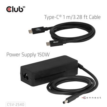 CLUB3D CSV-2540 dockingstation Docking USB 3.2 Gen 1 (3.1 Gen 1) Type-C Sort