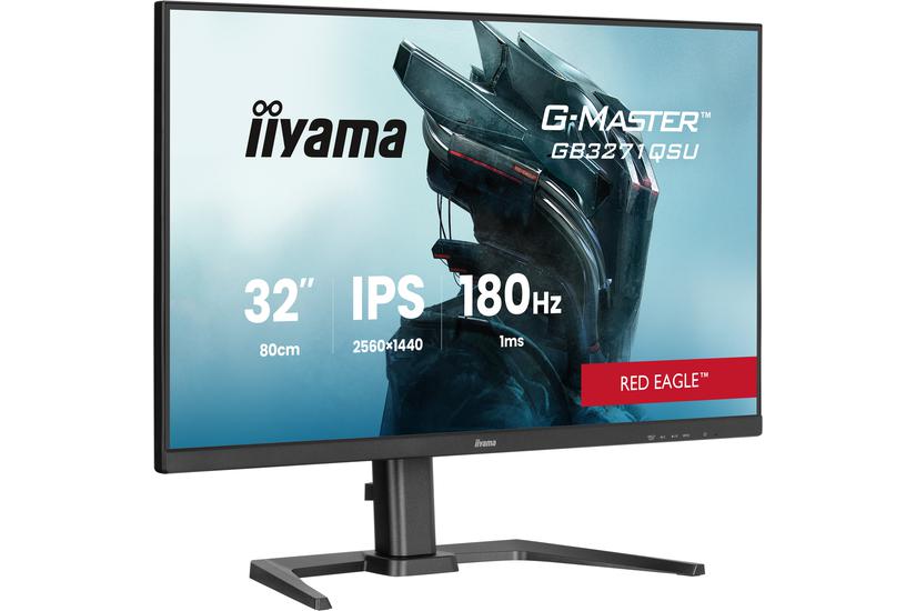 iiyama GB3271QSU-B2 computerskærm 80 cm (31.5") 2560 x 1440 pixel Quad HD LED Sort