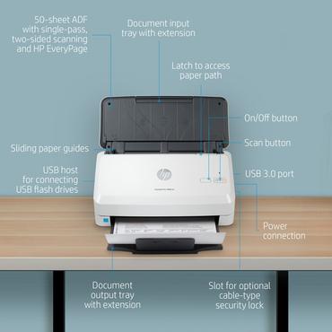 HP Scanjet Pro 3000 s4 Sheet-feed - dokumentskanner - desktop - USB 3.0