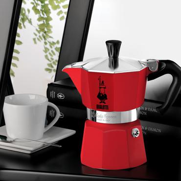 Bialetti Moka Express Moka gryde R&oslash;d