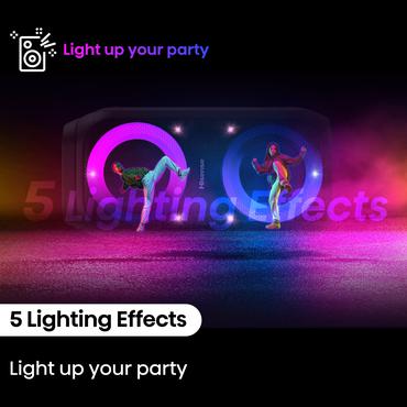 Hisense Party Rocket 160 Festtaler Sort 160 W