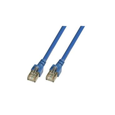 EFB Elektronik Cat5e, 10m netværkskabel Blå SF/UTP (S-FTP)