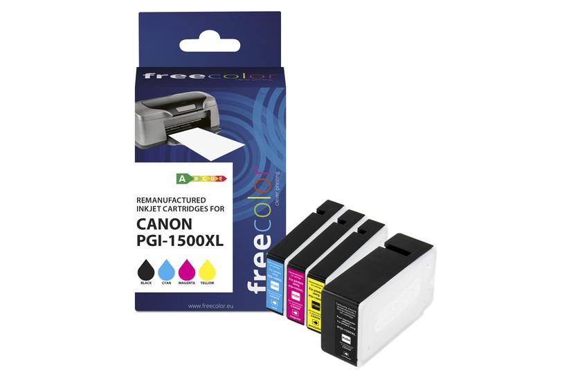 Freecolor Patrone Canon PGI-1500XL Multipack BK/C/M/Y remanufactured