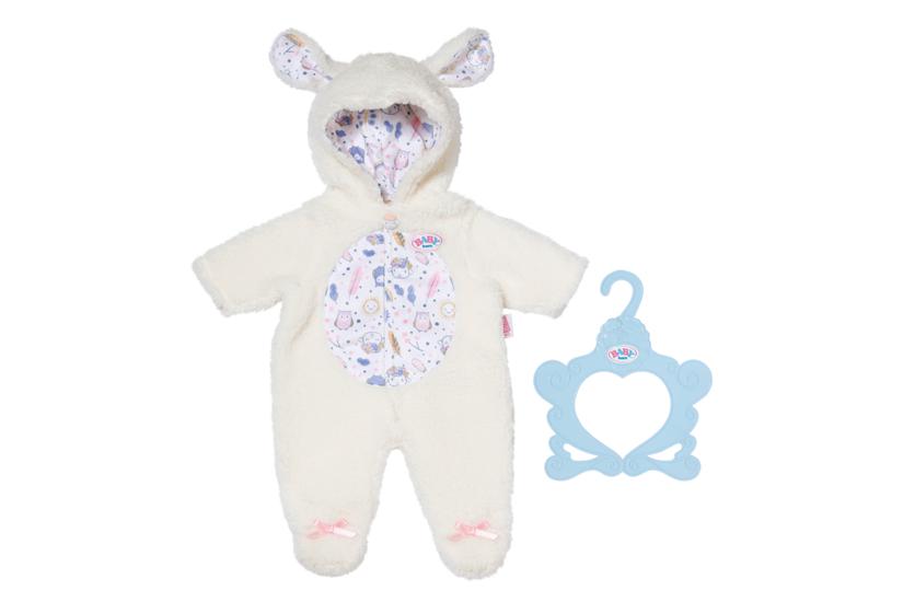 BABY born Sheep Onesie 43cm Dukke playsuit