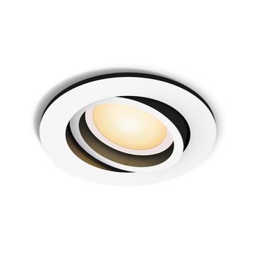 Philips Hue White Amb.Milliskin Einbausp rund Erw weiß 350lm