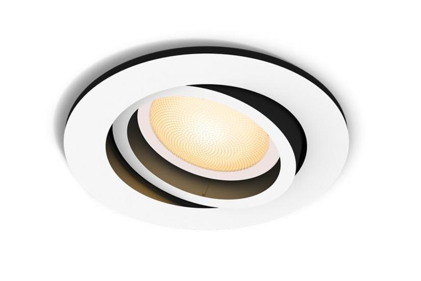 Philips Hue White Amb.Milliskin Einbausp rund Erw weiß 350lm
