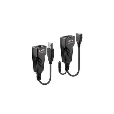 Lindy 42674 netværk forlænger Netværkssender & -modtager Sort