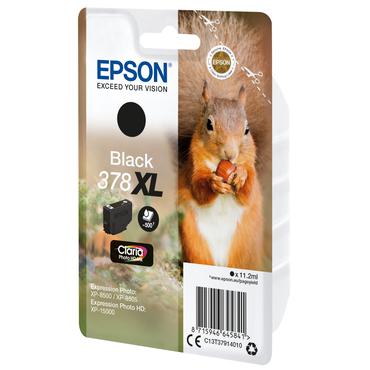 Epson 378XL - XL - svart - original - bl&auml;ckpatron