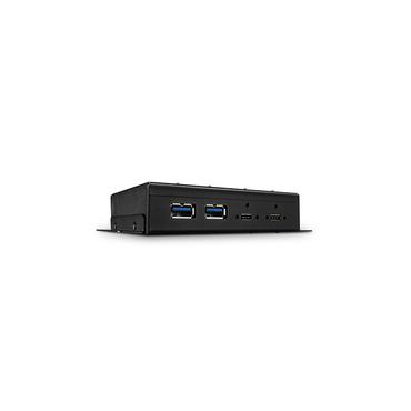 Lindy 43094 interface hub USB 3.2 Gen 2 (3.1 Gen 2) Type-C 10000 Mbit/s Sort