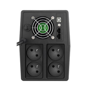 PowerWalker VI 1500 SCL FR UPS-enhed Interaktivt indgangsstik 1,5 kVA 900 W 4 AC stikkontakt(er)