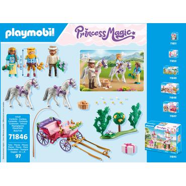 Playmobil Princess Magic 71846 Przejażdżka z parą książęcą