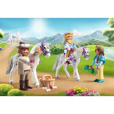 Playmobil Princess Magic 71846 Przejażdżka z parą książęcą