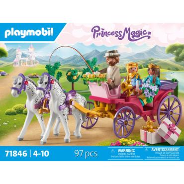 Playmobil Princess Magic 71846 Przejażdżka z parą książęcą