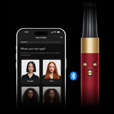 Dyson Airwrap Multistyler i.d. Straight+Wavy aksamitna czerwień/złoto