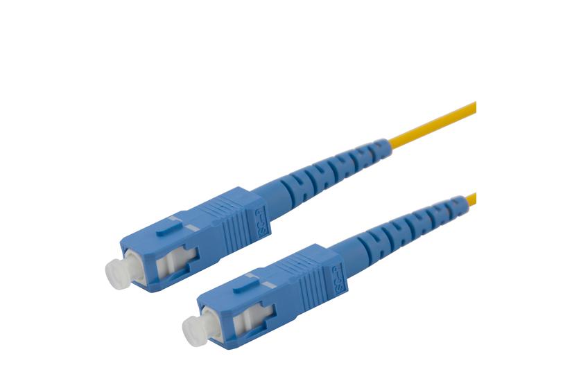 Deltaco SCSC-05-SUU InfiniBand og fiberoptisk kabel 0,5 m SC Gul