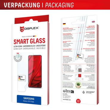 DISPLEX Smart Glass für Samsung Galaxy S25 Edge transparent