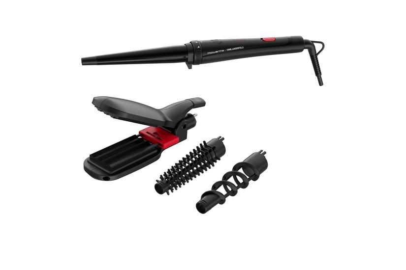 Rowenta Infinite Looks CF422L Curling wand Warm Black, Pink 48 W