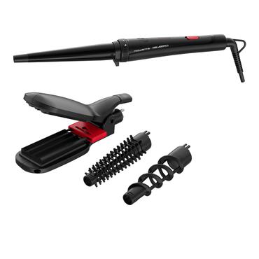 Rowenta Infinite Looks CF422L Curling wand Warm Black, Pink 48 W