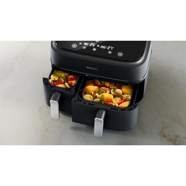 Philips Series 3000 NA351 - varmluftsfrit&ouml;s - svart/silver