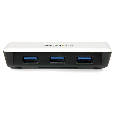 StarTech.com USB 3.0 to Gigabit Ethernet NIC Network Adapter with 3 Port Hub