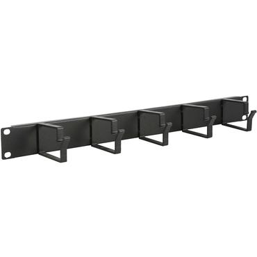 1U 19" CABLE ORGANIZER PANEL,