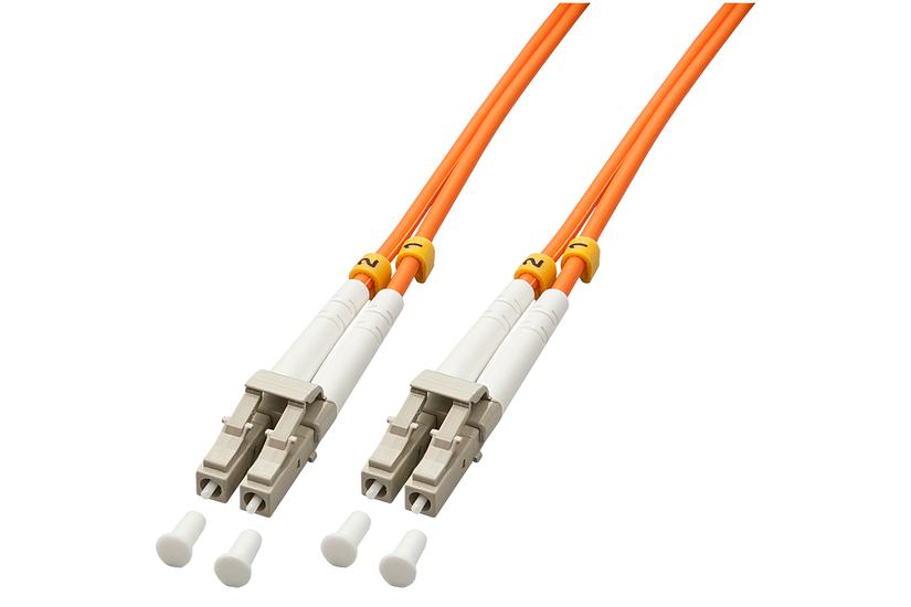 Lindy 46481 InfiniBand og fiberoptisk kabel 2 m LC Orange