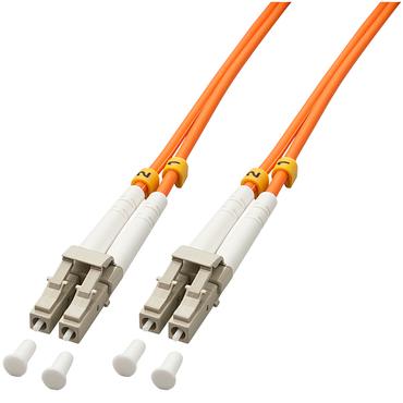 Lindy 46481 InfiniBand og fiberoptisk kabel 2 m LC Orange