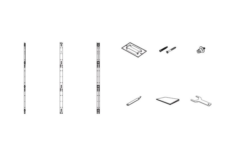 Samsung Frame Kit VG-LFH15FWA monteringssæt - for 6x3 LED-videovæg