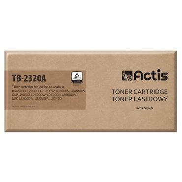 Actis Tonerpatron TB-2320A (erstatning Brother TN-2320; Supreme; 2600 sider; sort)