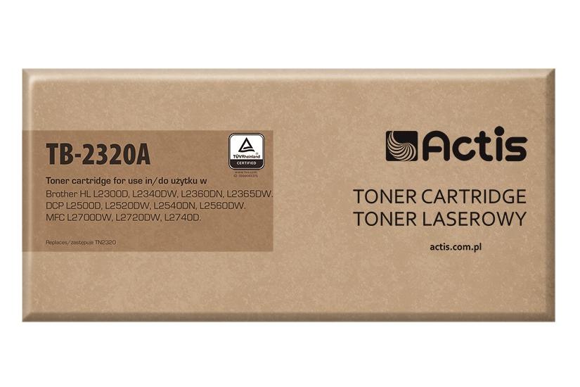 Actis Tonerpatron TB-2320A (erstatning Brother TN-2320; Supreme; 2600 sider; sort)