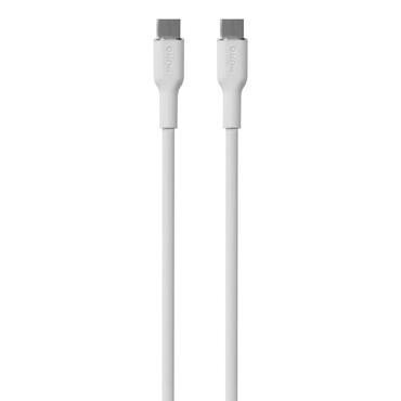 Puro ICON Soft–USB-C do USB-C 1.5 m (White)