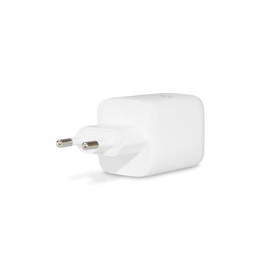 DICOTA str&ouml;madapter - kompakt, GaN - 2 x USB-C, USB - 65 Watt