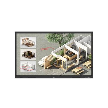 LG CreateBoard Standard Interaktivt whiteboard 190,5 cm (75") 3840 x 2160 pixel Ber&oslash;ringssk&aelig;rm Sort