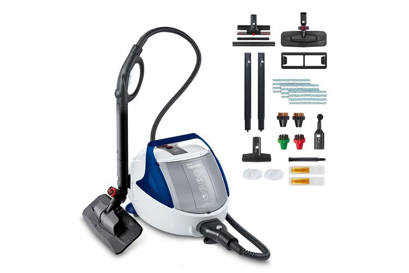 Polti PTEU0313 Vaporetto Pro 100 Eco Power Steam cleaner, Power 1900 W, White/Blue