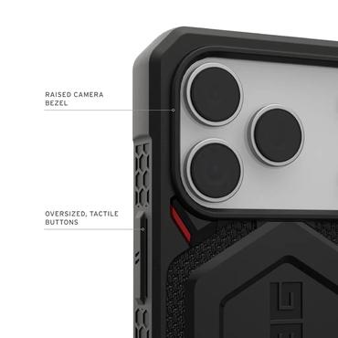 Urban Armor Gear Monarch Pro mobiltelefon etui 16 cm (6.3") Cover Sort