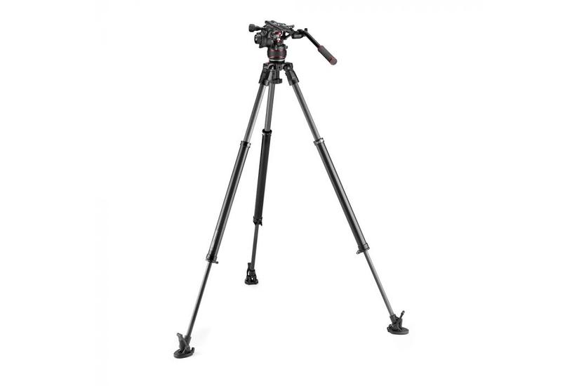 Manfrotto Nitrotech 612 kamerastativ Actionkamera 3 ben Sort