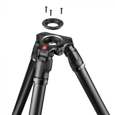 Manfrotto Nitrotech 612 kamerastativ Actionkamera 3 ben Sort
