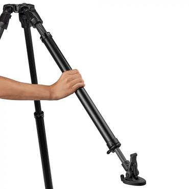 Manfrotto Nitrotech 612 kamerastativ Actionkamera 3 ben Sort