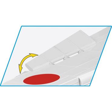 349 PCS HC WWII /5729/ MITSUBISHI A6M2 "ZERO"