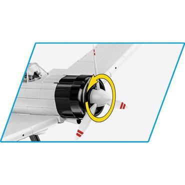 349 PCS HC WWII /5729/ MITSUBISHI A6M2 "ZERO"