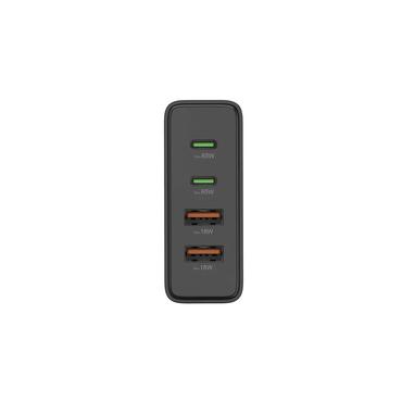 Hama stacja ładująca GaN 65W PD/QC 2x USB-C, 2x USB-A czarna