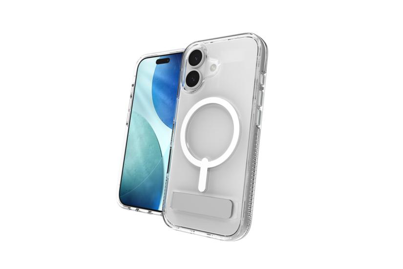 ZAGG Crystal Palace Snap Kickstand mobiltelefon etui 16 cm (6.3") Cover Transparent