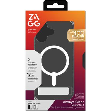 ZAGG Crystal Palace Snap Kickstand mobiltelefon etui 16 cm (6.3") Cover Transparent