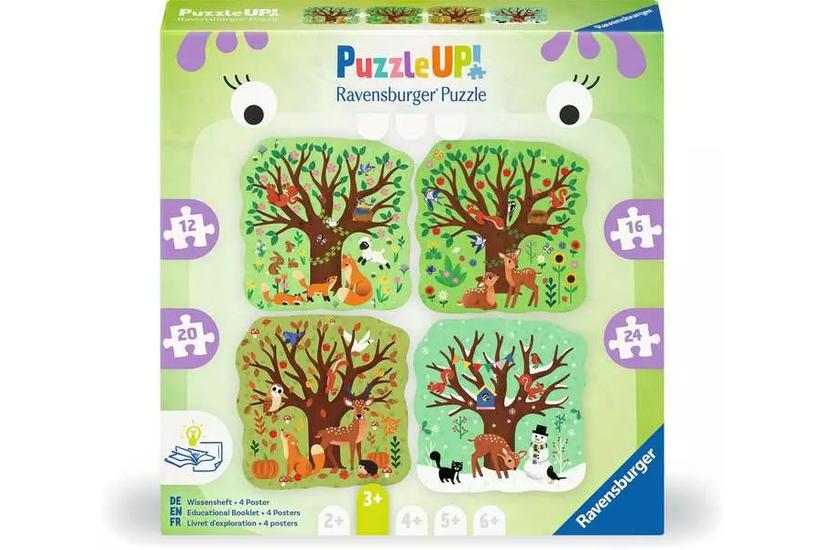 Ravensburger 12.004.002 puslespil 12 stk Dyr