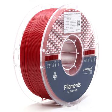 Gembird 3DP-ABS1.75HY-01-R 3D print materiale ABS Rød 1 kg