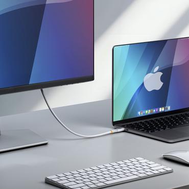 StarTech.com CC2M20GUSB4TP USB-kabel USB4 Gen 2x2 2 m USB C Sort