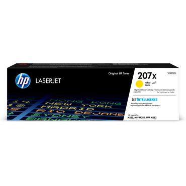 HP 207X - L&aring;ng livsl&auml;ngd - gul - original - LaserJet - tonerkassett (W2212X)