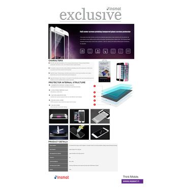 Insmat Exclusive Brilliant Glass Klar skærmbeskytter Samsung