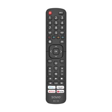 SAVIO RC-14 Universal remote control/replacement for HISENSE  SMART TV